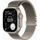 Apple Watch Ultra 3 GPS + Cellular 49mm Natural Tit. Case w. Natural Tit. Milanese Loop - Large (MF0E4)