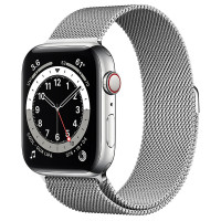Apple Watch Series 6 GPS + Cellular 40mm Graphite S. Steel Case w. Graphite Milanese L. (MG2U3+M06Y3)