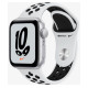 Apple Watch Nike SE GPS 40mm Silver Alum Case w. Pure Plat./Black Nike S. Band (MKQ23)