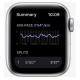 Apple Watch Nike SE GPS 40mm Silver Alum Case w. Pure Plat./Black Nike S. Band (MKQ23)