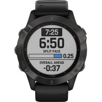 Garmin Fenix 6 Sapphire Carbon Grey DLC with Black Band (010-02158-10/11) 010-02158-11