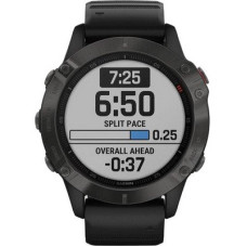 Garmin Fenix 6 Sapphire Carbon Grey DLC with Black Band (010-02158-10/11) 010-02158-11