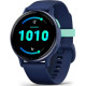 Garmin vivoactive 5 Металевий Navy Aluminum Bezel with Navy Case and Silicone Band (010-02862-12/52)