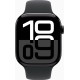 Apple Watch Series 10 GPS 46mm Jet Black Alu. Case w. Black Sport Band - S/M (MWWP3)