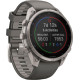 Garmin Fenix 9 Pro inReach Solar 47mm Titanium with Pebble Gray/Silver Gray Silicone Band (010-04338-00/01)