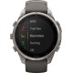 Garmin Fenix 9 Pro inReach Solar 47mm Titanium with Pebble Gray/Silver Gray Silicone Band (010-04338-00/01)