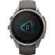 Garmin Fenix 9 Pro inReach Solar 47mm Titanium with Pebble Gray/Silver Gray Silicone Band (010-04338-00/01)