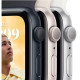 Apple Watch SE 2 GPS 40mm Silver Aluminum Case with White Sport Band M/L (MNTC3)
