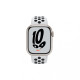 Apple Watch Nike Series 7 GPS 41mm Starlight Aluminum Case w. Pure Platinum/Black Nike Sport Band (MKN33)