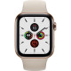 Apple Watch Series 5 LTE 44mm Gold Steel w. Stone b.- Gold Steel (MWW52)