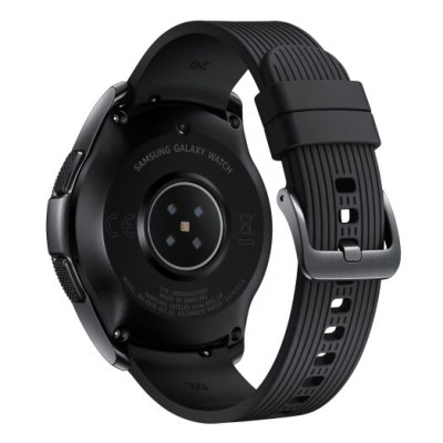 SAMSUNG GALAXY WATCH 42mm STAINLESS STEEL - MIDNIGHT BLACK (SM-R810NZKAKOO)