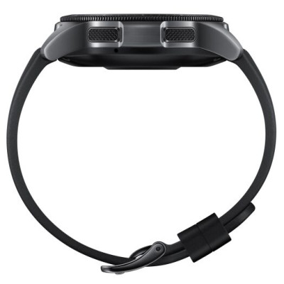 SAMSUNG GALAXY WATCH 42mm STAINLESS STEEL - MIDNIGHT BLACK (SM-R810NZKAKOO)