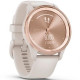Garmin Vivomove Trend Peach Gold S. Steel Bezel w. Ivory Case and S. Band (010-02665-01)
