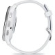 Garmin Venu 3 Silver Stainless Steel Bezel with Whitestone Case and Silicone Band (010-02784-50/00)