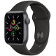 Apple Watch SE 2 GPS 40mm Midnight Aluminum Case with Midnight Sport Band (MNJT3)