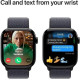 Apple Watch Series 10 GPS 46mm Jet Black Aluminum Case w. Ink Sport Loop (MWWR3)