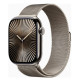 Apple Watch Series 10 GPS + Cellular 46mm Natural Titanium Case w. Natural Milanese Loop - S/M (MC7Q4)