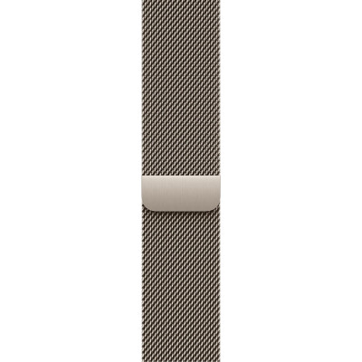 Apple Watch Series 10 GPS + Cellular 46mm Natural Titanium Case w. Natural Milanese Loop - S/M (MC7Q4)