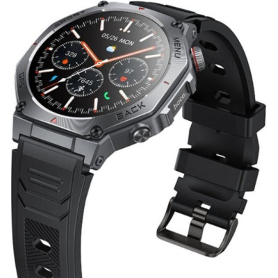 Hoco Y37 Amoled Sports Watch Black (6942007666046)
