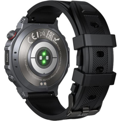 Hoco Y37 Amoled Sports Watch Black (6942007666046)