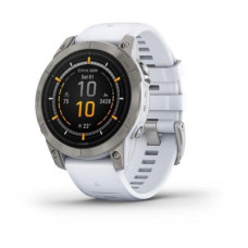 Garmin Epix Pro Gen 2 Sapphire 47mm Titanium w. Whitestone Band (010-02803-20/21)