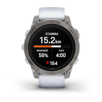 Garmin Epix Pro Gen 2 Sapphire 47mm Titanium w. Whitestone Band (010-02803-20/21)
