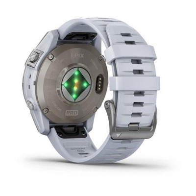 Garmin Epix Pro Gen 2 Sapphire 47mm Titanium w. Whitestone Band (010-02803-20/21)