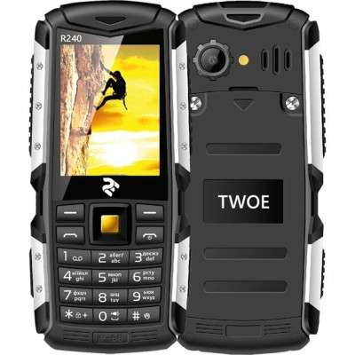 2E R240 Dual Sim Black