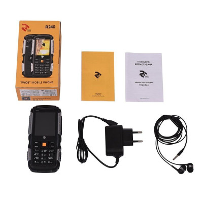 2E R240 Dual Sim Black