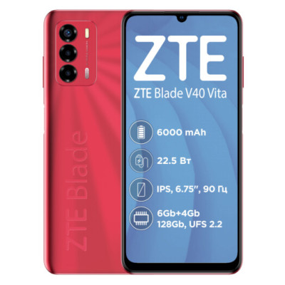 ZTE Blade V40 Vita 6/128GB Red