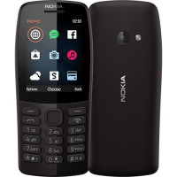 Nokia 210 Dual SIM 2019 Black (16OTRB01A02)