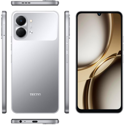 Tecno Spark Go 3 (KN3) 4/64GB Titanium Grey (4894947105289)