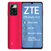 ZTE Blade A72 3/64GB Red