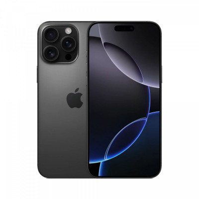 Apple iPhone 16 Pro 256GB Dual SIM Black Titanium (MYLT3)