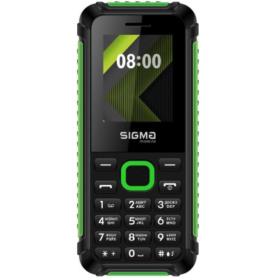 Sigma mobile X-style 18 Track Black-Green