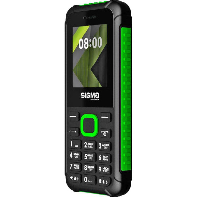 Sigma mobile X-style 18 Track Black-Green
