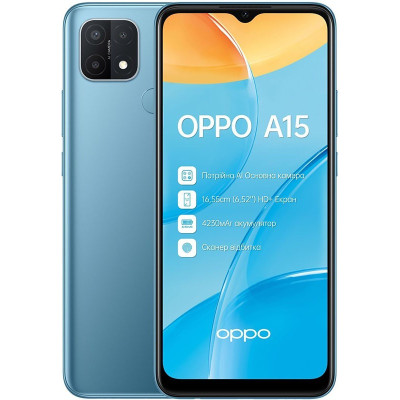 OPPO A15 3/32GB Mystery Blue