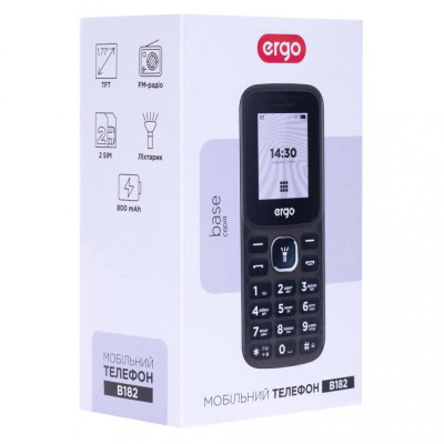 ERGO B182 Black