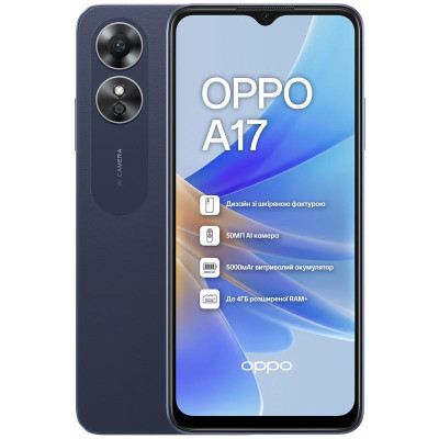 OPPO A17 4/64GB Midnight Black
