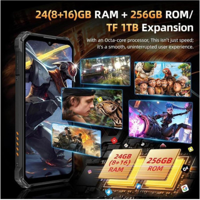Oukitel WP23 Plus 8/256GB Vibrant Orange