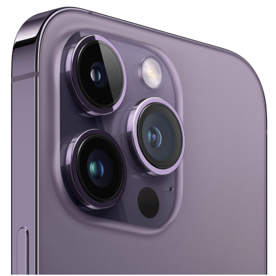 Apple iPhone 14 Pro 128GB Dual SIM Deep Purple (MQ0D3)