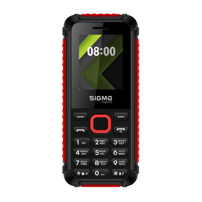 Sigma mobile X-style 18 Track Black/Red