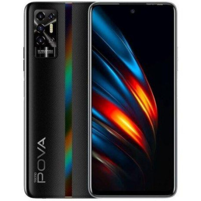 Tecno Pova-2 LE7n 4/64GB DS Dazzle Black (4895180768460)