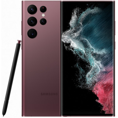 Samsung Galaxy S22 Ultra 12/256GB Burgundy (SM-S908BDRG)
