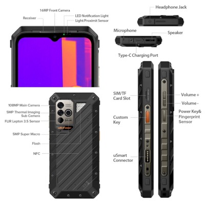 Ulefone Power Armor 19T 12/256GB Black