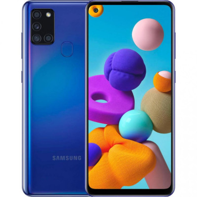 Samsung Galaxy A21 SM-A217F 4/64GB Blue (SM-A217FZBO)