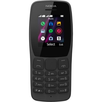 Nokia 110 DS Black (16NKLB01A07)