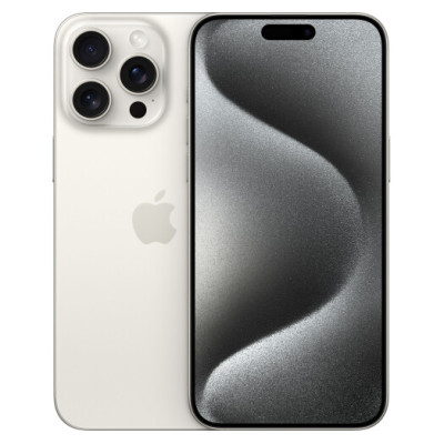 Apple iPhone 15 Pro 512GB Dual SIM White Titanium (MTQE3)