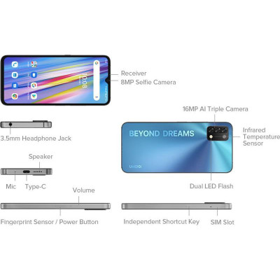 UMIDIGI A11 4/128GB Blue