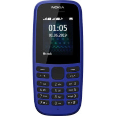 Nokia 105 Single Sim 2019 Blue (16KIGL01A13)